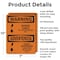 Signmission Safety Culture Sign, 7 in Width, Aluminum, Rectangle, Bilingual OS-2PACK-WS-A-710-L-12508 - alternate 2